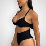 Conjunto Top Meia Taça + Calcinha Pala Alta Semi-fio - Image 2